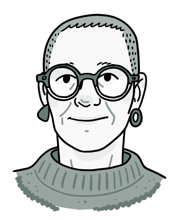 Illustrative portrait of Dr Cécile Ménard