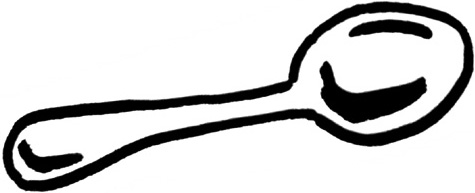 Illustration of a spoon